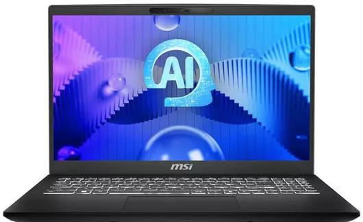 Laptop MSI Modern 15 H AI C1MG 15.6" Ultra 5-125H/16GB/512 GB SSD/Windows 11 Home GR Keyboard Μαύρο