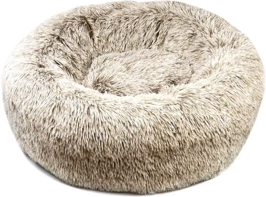 Κρεβάτι Γάτας Antistress Γούνινο 50x23cm Μπεζ