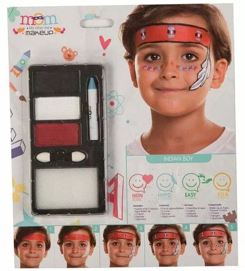 Σετ Μακιγιάζ My Other Me S8605340 Ινδιάνος Πολύχρωμο