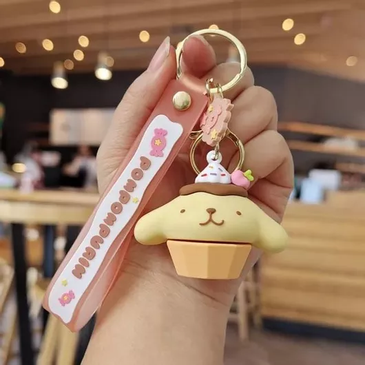 Μπρελόκ Sanrio Anime Melody Doll από Πλαστικό Πολύχρωμο