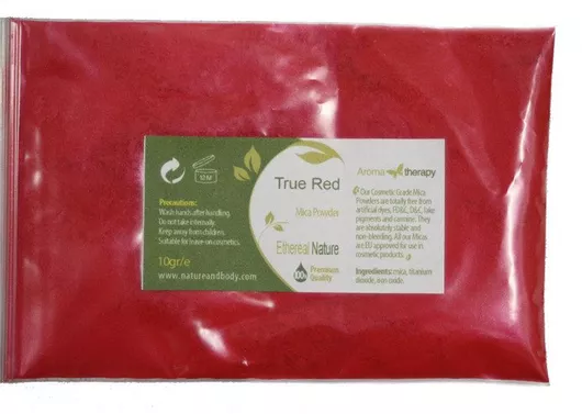 Φυσική Χρωστική Mica True Red Κόκκινο 10gr