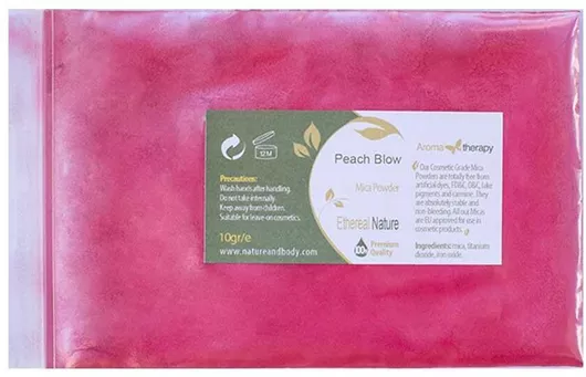 Φυσική Χρωστική Mica Peach Blow Ροζ 10gr