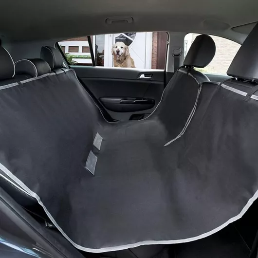 Κάλυμμα Πίσω Σαλονιού Αυτοκινήτου Αδιάβροχο 150x140cm Γκρι