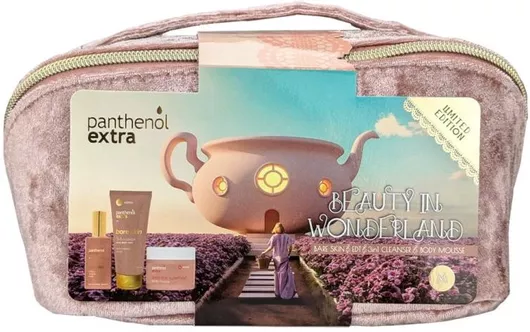 Γυναικείο Σετ Αρωμάτων Panthenol Extra Beauty In Wonderland Bare Skin Eau de Parfum/Body Mousse/Cleanser100ml