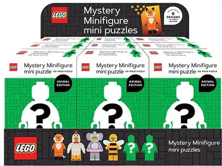 Lego Mini Puzzle Mystery Minifigure Green AnimaLEDition