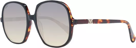 Γυαλιά Ηλίου Max Mara Κοκκάλινος Ορθογώνιο Unisex 58mm Μαύρο