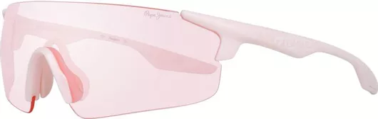 Γυαλιά Ηλίου Pepe Jeans Κοκκάλινος Mono Lens Unisex 130mm Ροζ