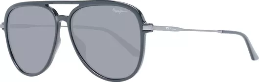 Γυαλιά Ηλίου Pepe Jeans Mixed Aviator Unisex 56mm Μαύρο