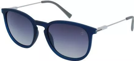 Γυαλιά Ηλίου Timberland Κοκκάλινος Στρογγυλό Unisex 55mm Μπλε