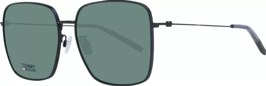 Γυαλιά Ηλίου Tommy Hilfiger Μεταλλικός Τραπέζιο Unisex 60mm Μαύρο
