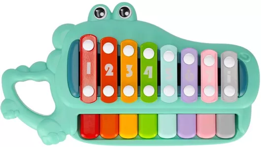 Μουσικό Παιχνίδι BamBam Ξυλόφωνο Κροκόδειλος για 12+ Μηνών