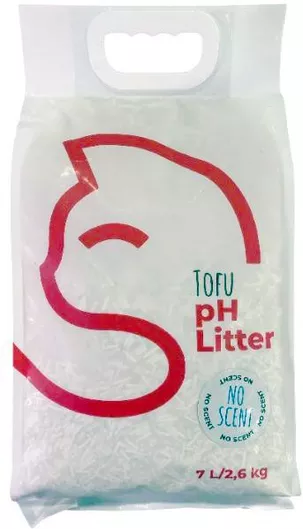 Άμμος Γάτας Kitties Tofu με Δείκτη pH 7lt