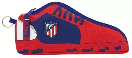Σχολική Κασετίνα Atlético Madrid Παπούτσι με 1 Θήκη Κόκκινο