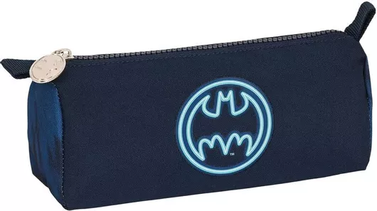 Σχολική Κασετίνα Batman Legendary Τριγωνική με 1 Θήκη Μπλε
