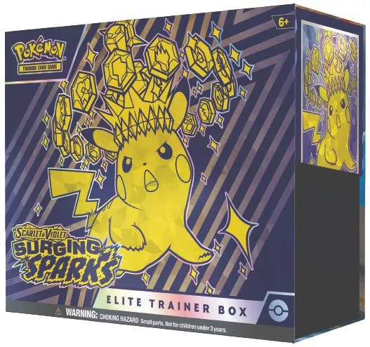 Trading Card Game Pokemon Scarlet & Violet Surging Sparks Elite Trainer Box