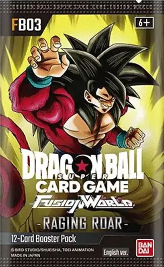 Επιτραπέζιο Παιχνίδι Bandai Dragonball Super Card Game FBO3 Raging Roar Booster για 6+ Ετών