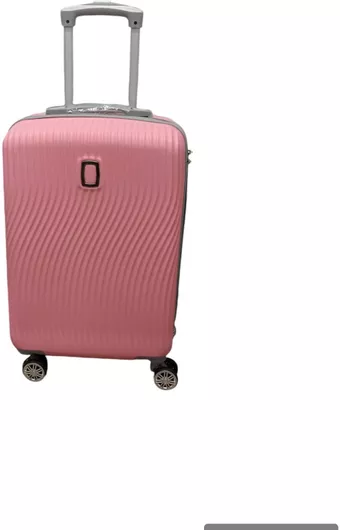 Βαλίτσα Ταξιδίου Felbags Καμπίνας Σκληρή Ύψους 56cm με 4 Ρόδες Ροζ