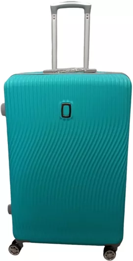 Βαλίτσα Ταξιδίου Felbags Μεγάλη Σκληρή Ύψους 77cm με 4 Ρόδες Τιρκουάζ