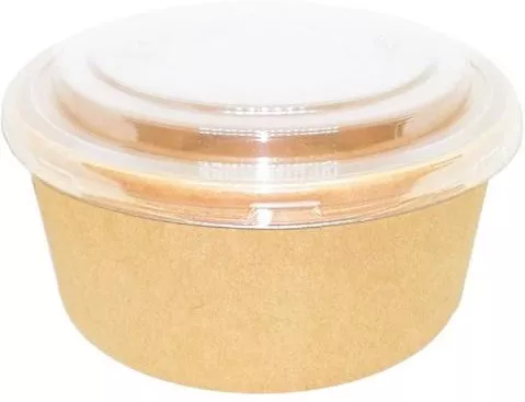 Σετ 5 Χάρτινα Κουτιά Σαλάτας Kraft 40oz