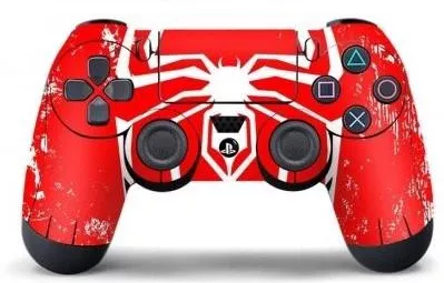 Gamepad Doubleshock Spiderman Ασύρματο για Android / PC / PS3 / PS4 / iOS Κόκκινο