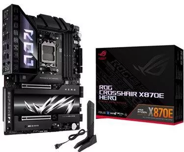 Μητρική Κάρτα Asus ROG CROSSHAIR X870E HERO Wi-Fi ATX με AMD AM5 Socket