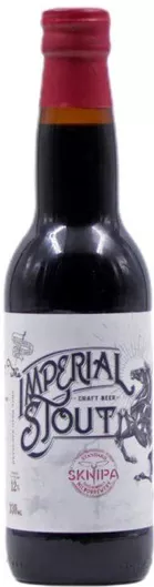 Μπύρα Μικροζυθοποιία Θεσσαλονίκης Sknipa Imperial Stout Μαύρη 330ml