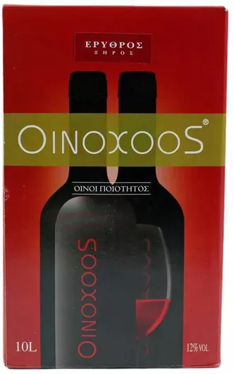 Κρασί Λαφαζάνης Οινοχόος Ερυθρό Ξηρό 10Lt