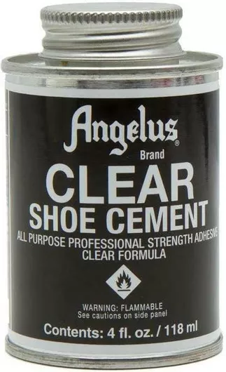 Angelus Clear Shoe Cement για Δέρμα 118ml