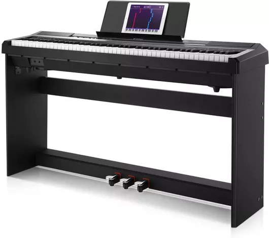 Donner Ηλεκτρικό Πιάνο DEP-10S Black