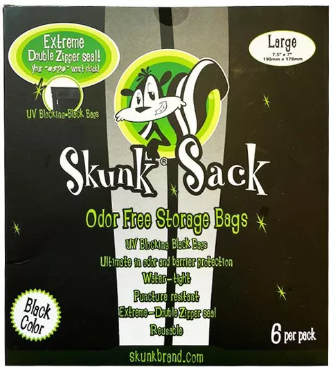 SKUNK ΣΑΚΟΥΛΑΚΙΑ ΑΠΟΘΗΚΕΥΣΗΣ ΒΟΤΑΝΩΝ 6 ΤΕΜ 19 Χ 18 cm 10841