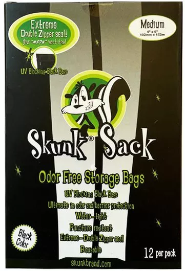 Skunk Σακουλάκια Αποθήκευσης Βοτάνων 10 x 15 cm 12τμχ