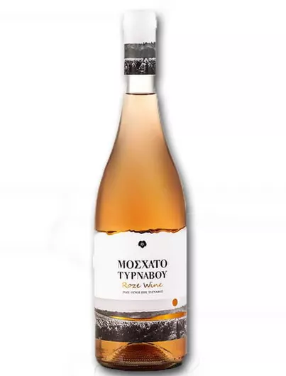 Κρασί Τυρνάβου Μοσχάτο Ροζέ Ξηρό 750ml