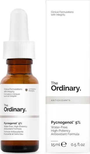 The Ordinary Pycnogenol 5% Ενυδατικό & Αντιγηραντικό Serum Προσώπου με Βιταμίνη C για Αποτοξίνωση & Λάμψη 15ml