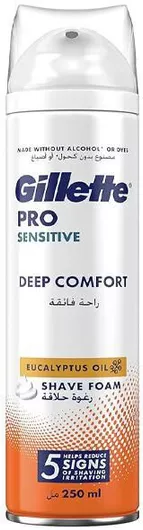 Αφρός Ξυρίσματος για Ευαίσθητες Επιδερμίδες 250ml