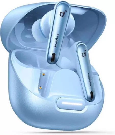 Soundcore by Anker Liberty 4 NC In-ear Bluetooth Handsfree Ακουστικά με Αντοχή στον Ιδρώτα & Θήκη Φόρτισης Γαλάζιο