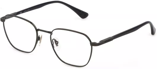 Ανδρικός Σκελετός Γυαλιών Οράσεως Police Vpld20 0568 52Mm Μεταλλικός Ανθρακί