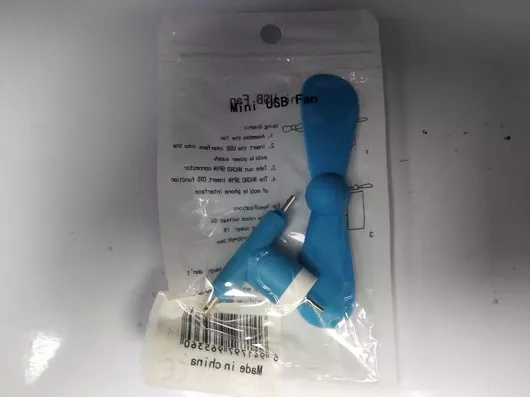 Ανεμιστηράκι Κινητού με Σύνδεση USB Μπλε