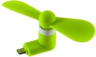 Ανεμιστηράκι G117 Κινητού με Σύνδεση USB Πράσινο