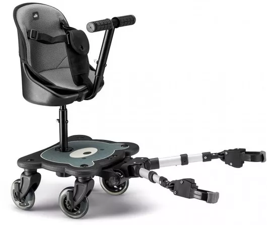 Σανίδα Καροτσιού Καροτσιού CAM για 2ο Παιδί με Κάθισμα Dudu Μαύρο