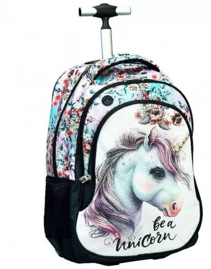 Σχολική Τσάντα Δημοτικού Τρόλεϊ Back Me Up Magic Unicorn 357-17074 Πολύχρωμο