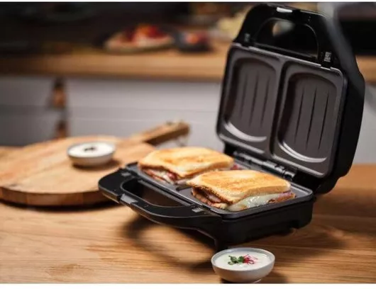 ETA Sorento Plus 5151 90000 Τοστιέρα με Αποσπώμενες Πλάκες για 2 Τοστ 900W Μαύρη