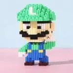 Τουβλάκια 3D Magic Block Luigi για 7+ Ετών Σετ 530τμχ
