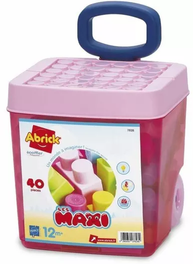 Τουβλάκια Abrick Ecoiffier για 12+ Μηνών Σετ 40τμχ