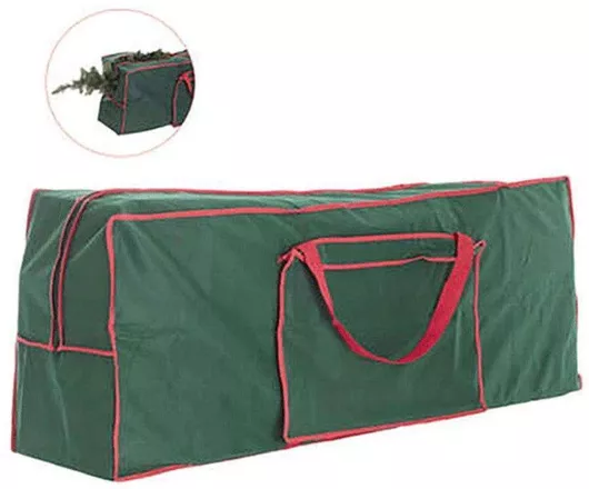 Τσάντα Αποθήκευσης Δέντρου Atmosphera 50x30x125cm Πράσινο/Κόκκινο