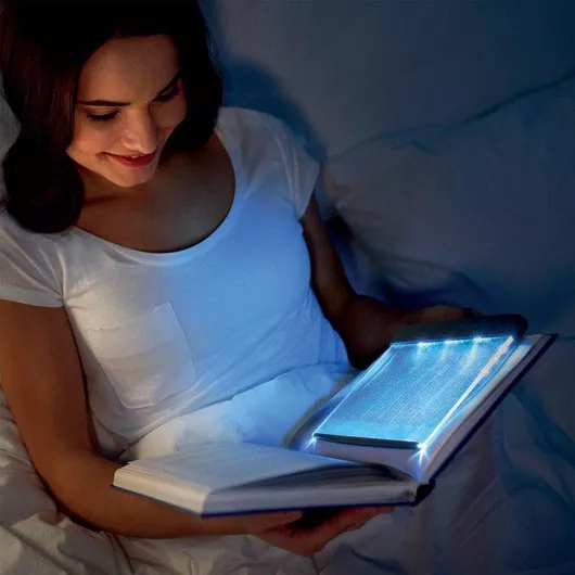 Φως Διαβάσματος 4J673398 Μπαταρίας με Πλαίσιο 14.5x17cm Μαύρο