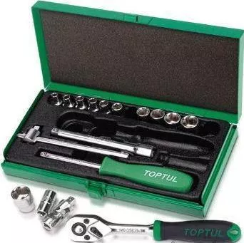 Toptul 1/4" 17τμχ