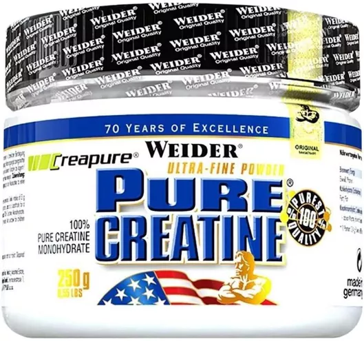 Κρεατίνη Weider Pure Creatine 250gr Unflavoured