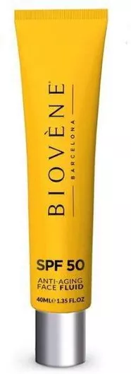 Αντηλιακή Κρέμα Προσώπου Biovene Hyaluronic Αδιάβροχη SPF50 40ml