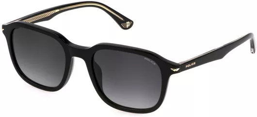 Γυαλί Ηλίου Police Γυναικεία με Μαύρο Κοκκάλινο Σκελετό & Μαύρο Ντεγκραντέ Φακό SPLL81 0700