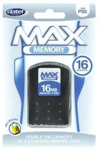 Datel Max 16MB PS2 Memory Card (PS2)